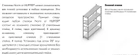 Стеллаж Norm 20 с 4 решетчатыми полками для каждой секции (1200 кг) Hupfer